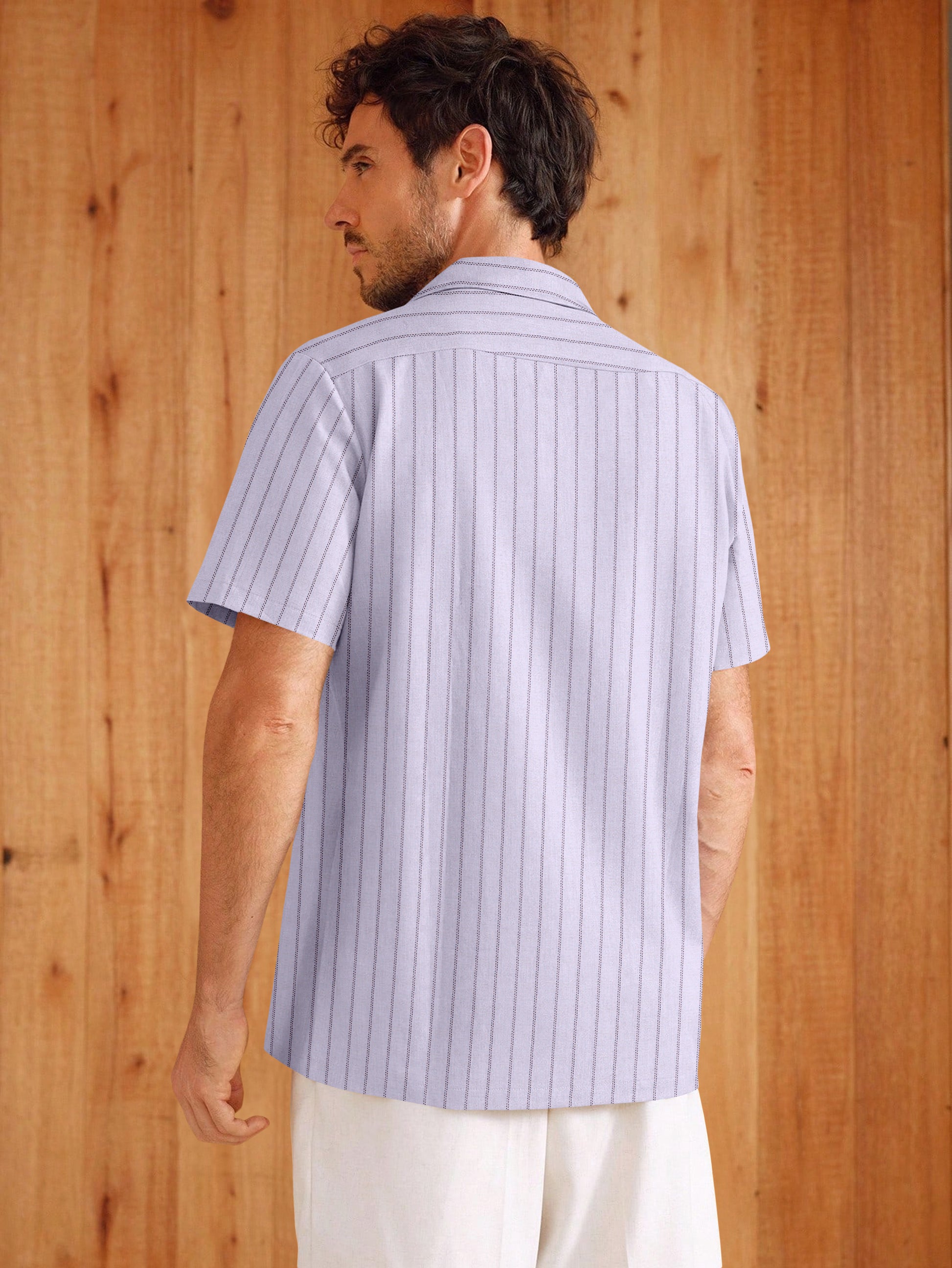 Velvet Bloom Premium Cotton Blend Shirt