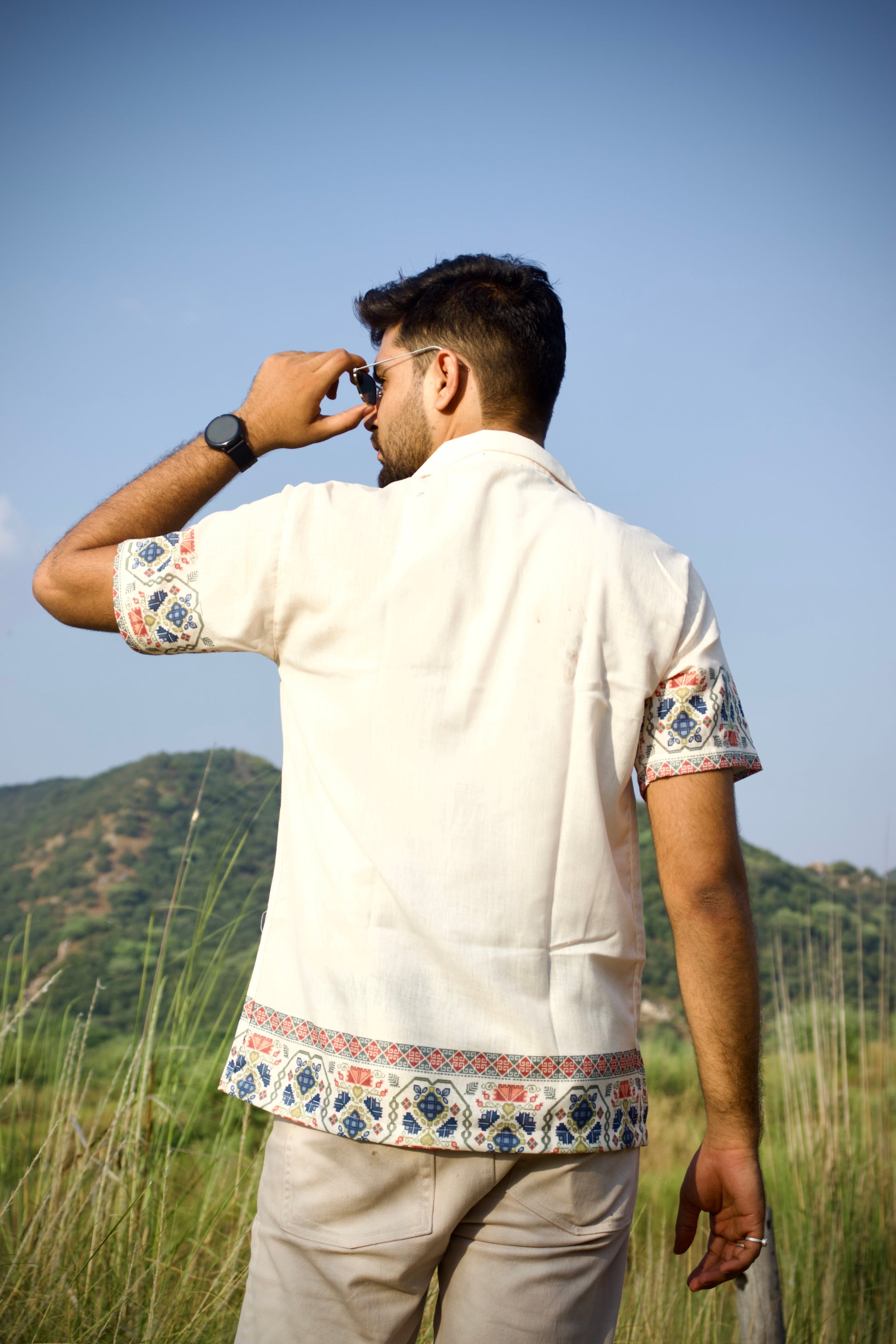 Light Beige Egyptian Shirt