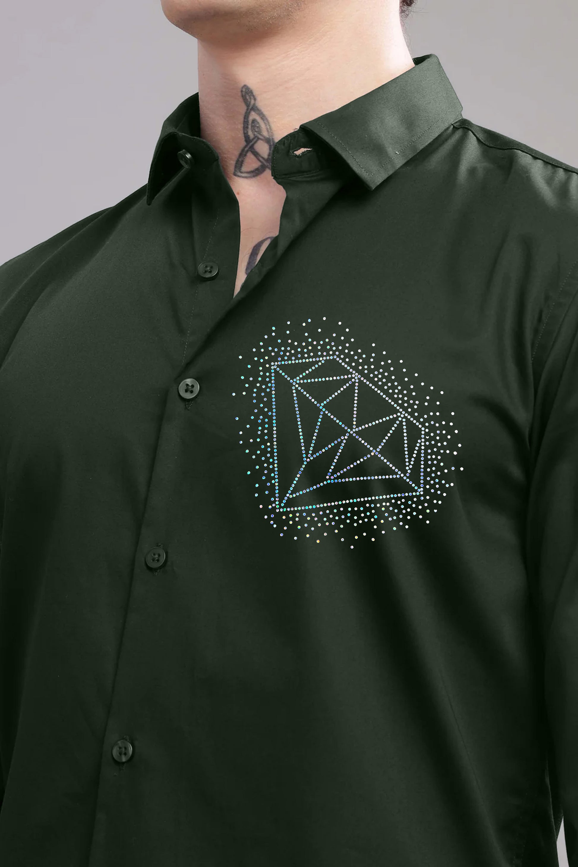 Prism Diamond Party Formal Shirt
