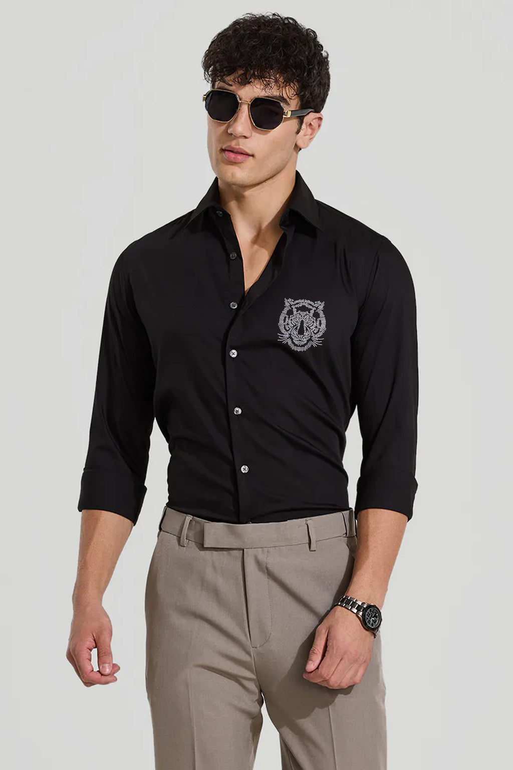 Midnight Tiger Party Shirt