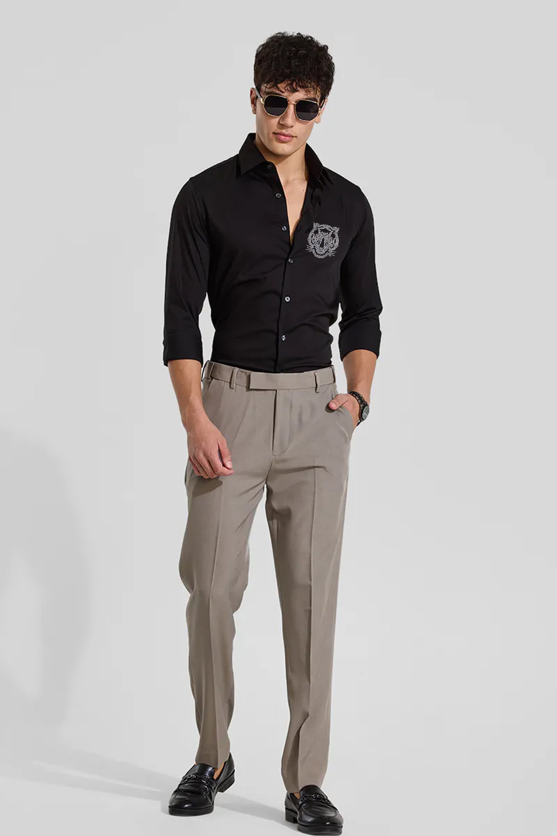 Midnight Tiger Party Shirt
