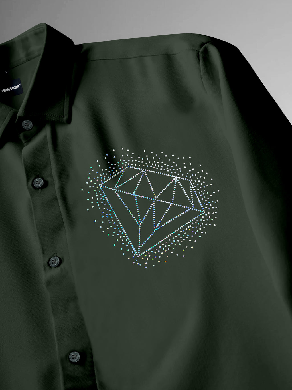 Prism Diamond Party Formal Shirt