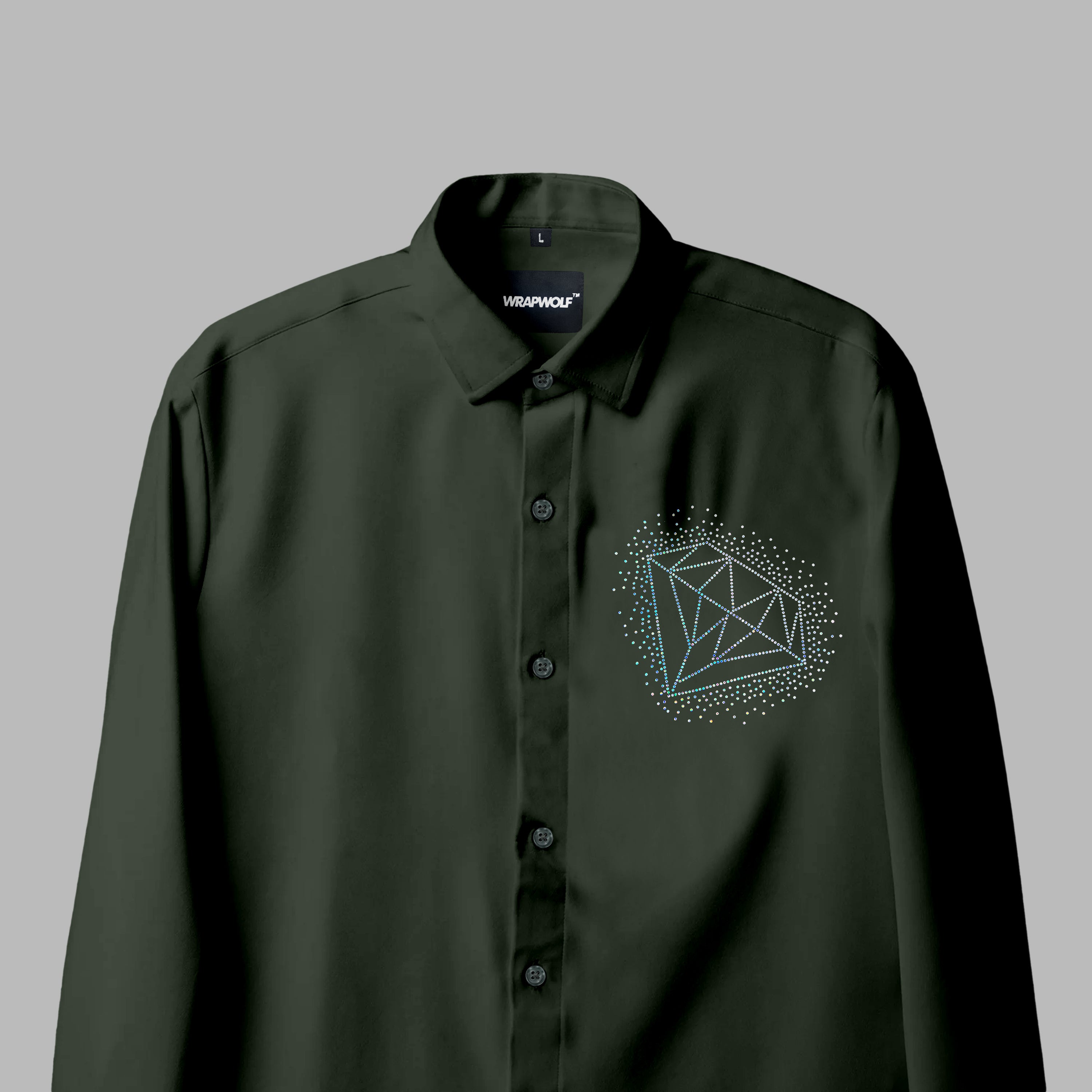 Prism Diamond Party Formal Shirt