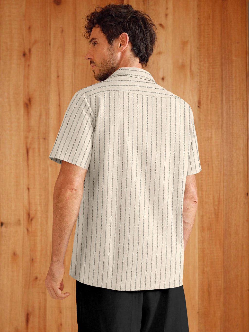 Silk Cream Premium Cotton Blend Shirt