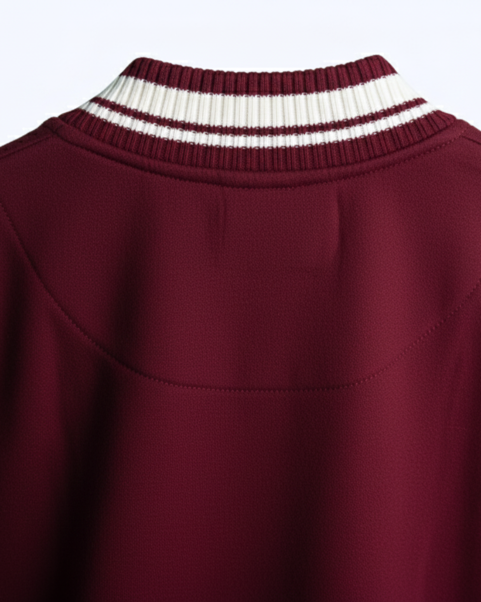Maroon Varsity Jacket