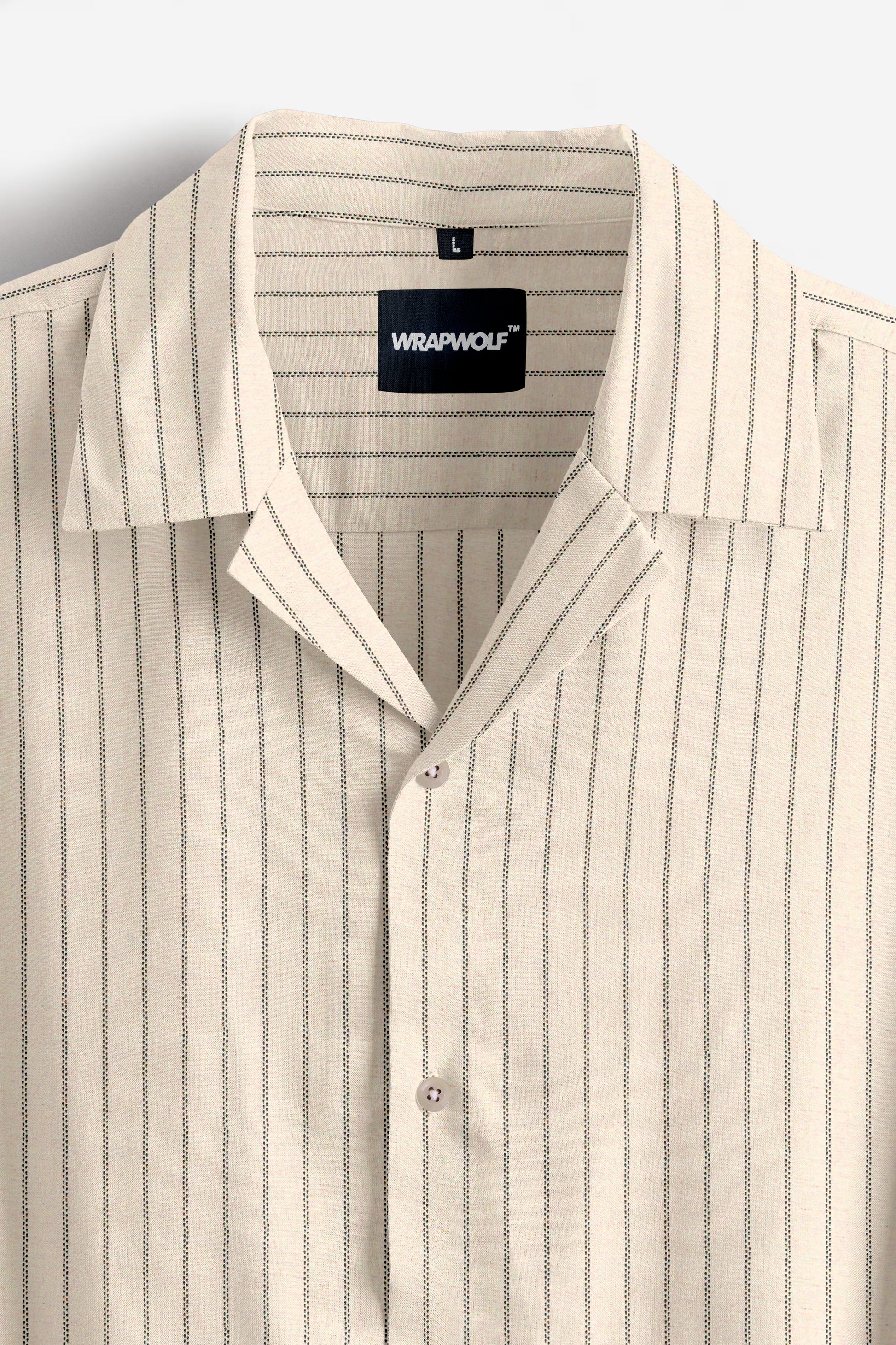 Silk Cream Premium Cotton Blend Shirt