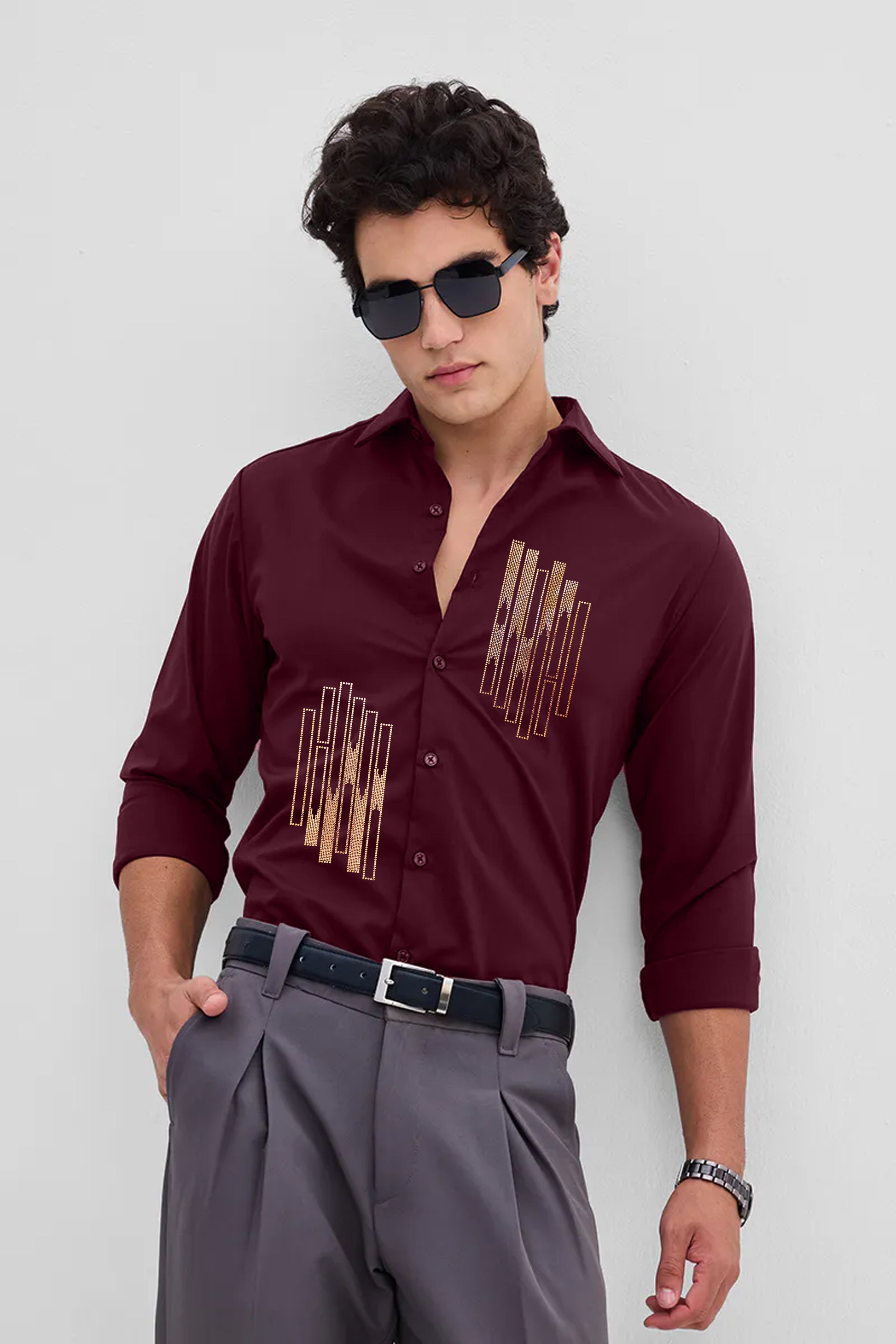 Aurora Party Formal Shirt
