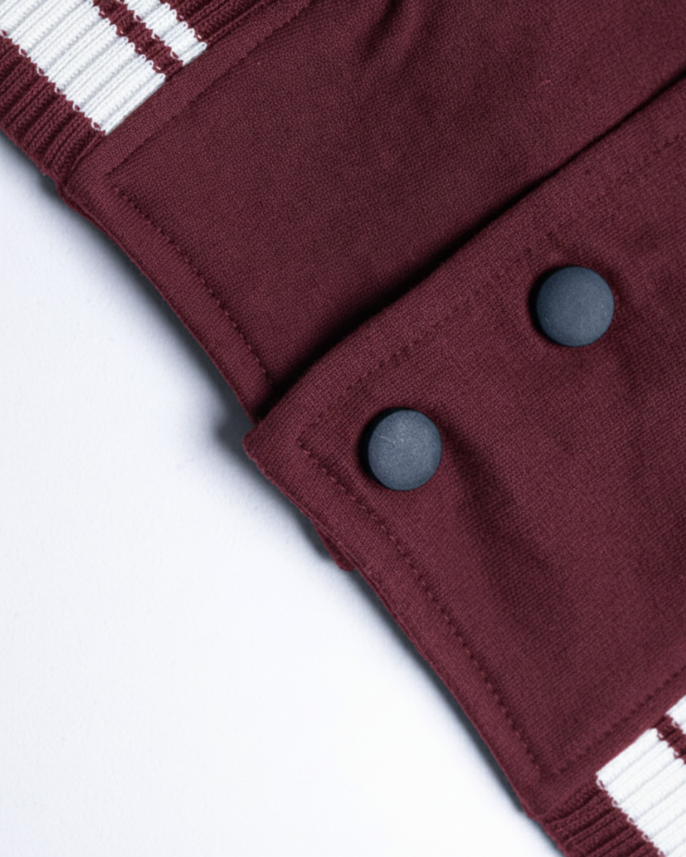 Maroon Varsity Jacket