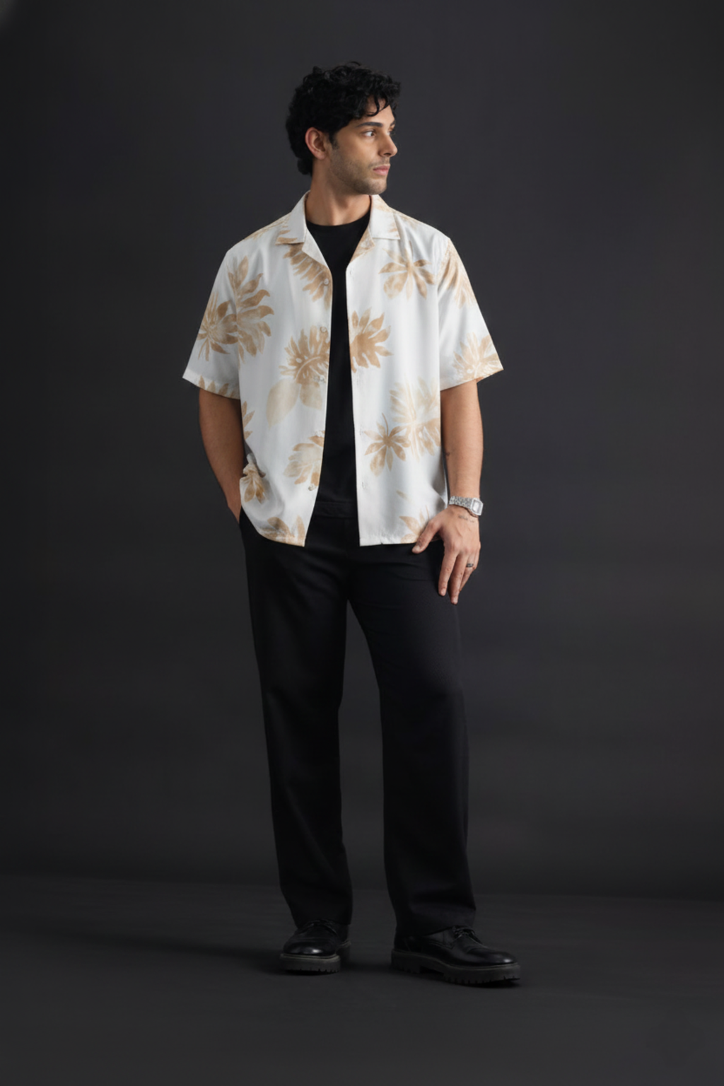 Sandstone Botanical Shirt