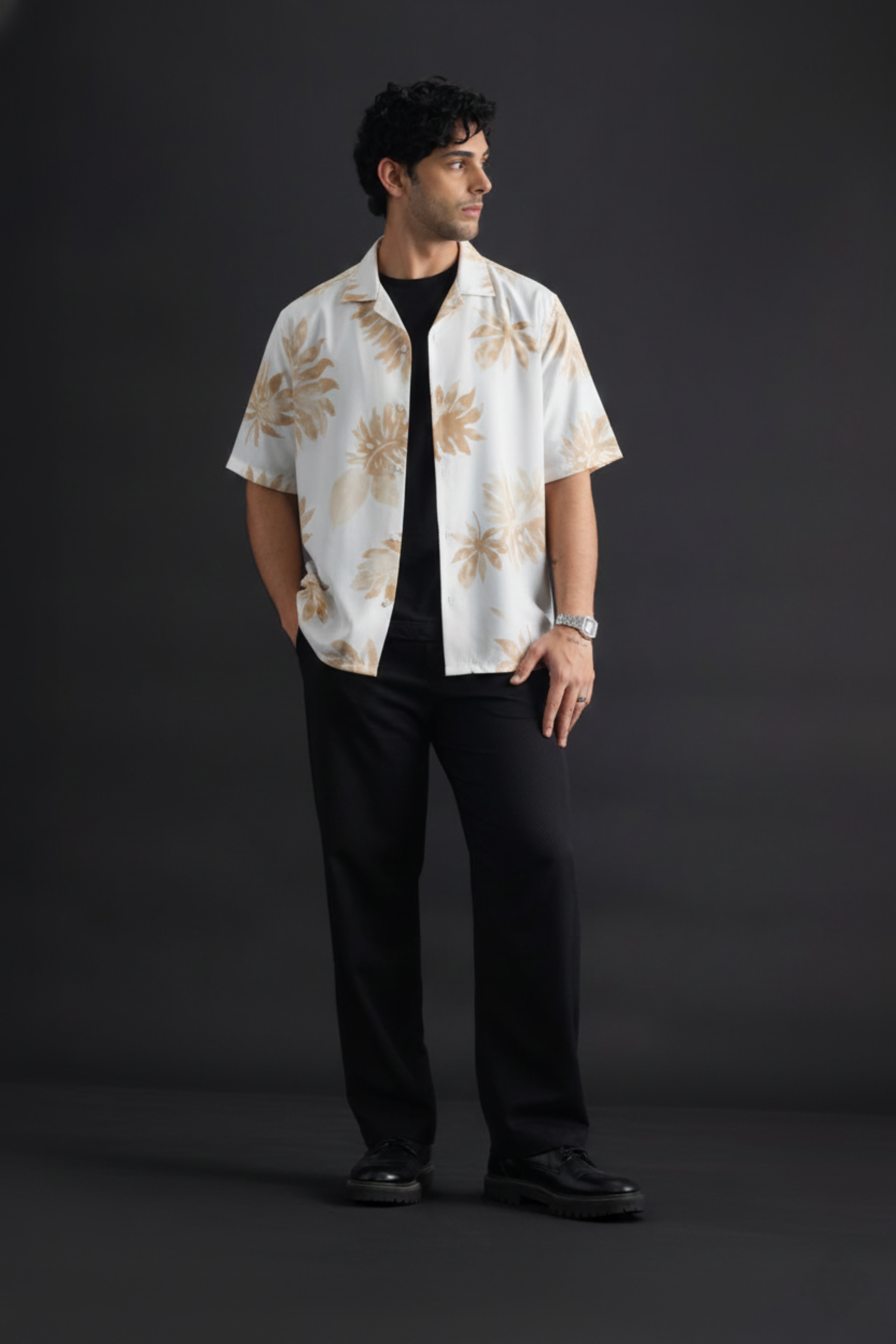 Sandstone Botanical Shirt