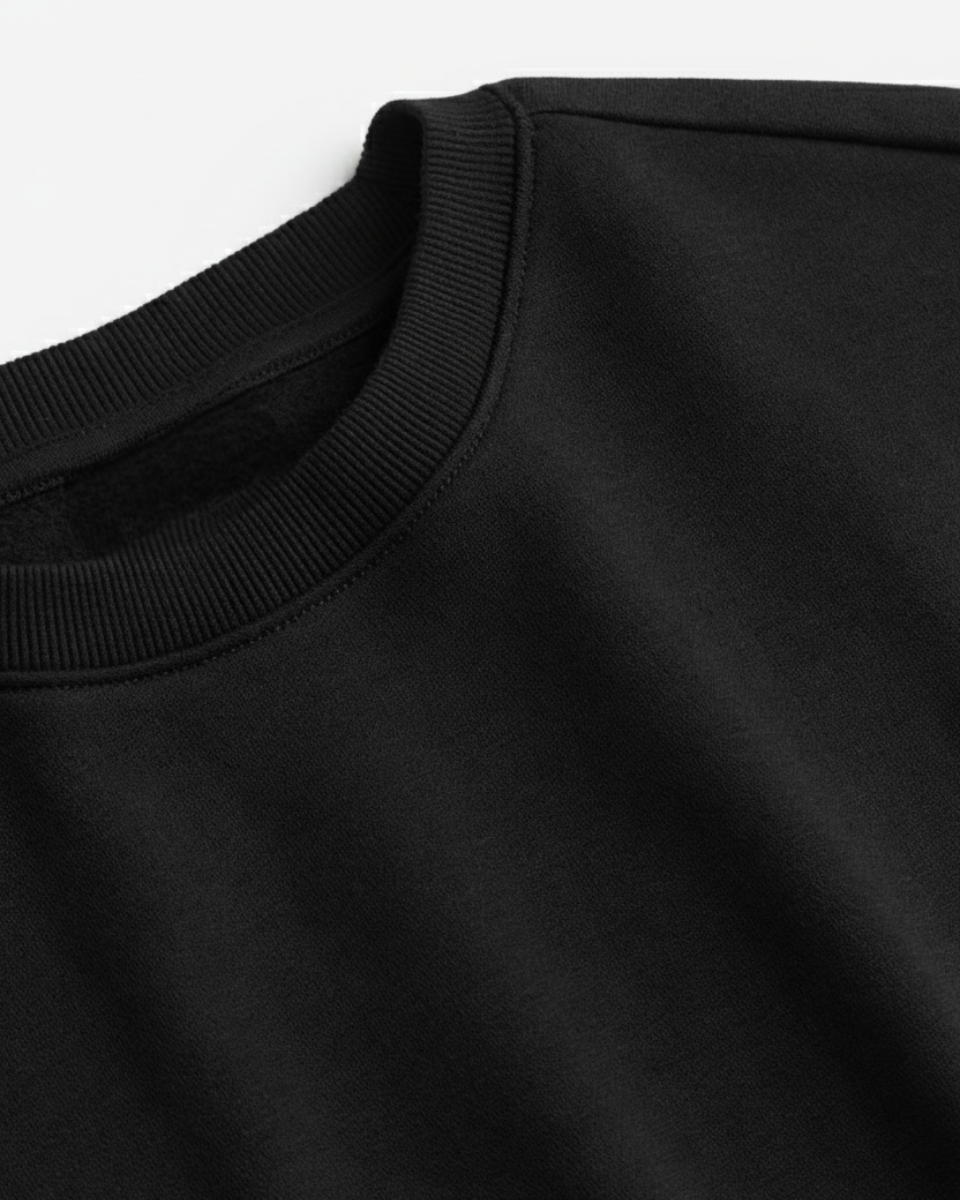 Black Unisex Sweatshirt