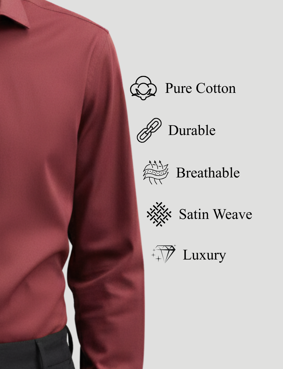 Rich Maroon Shirt