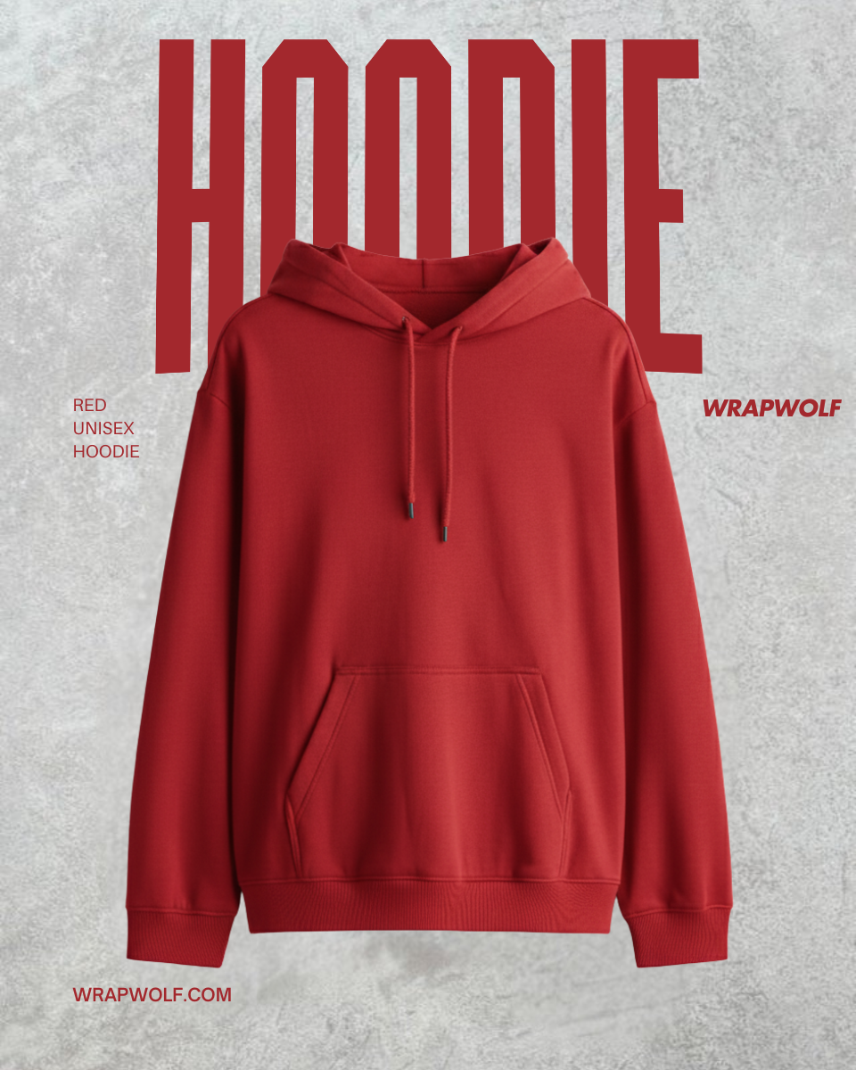 Red tan Unisex Hoodie