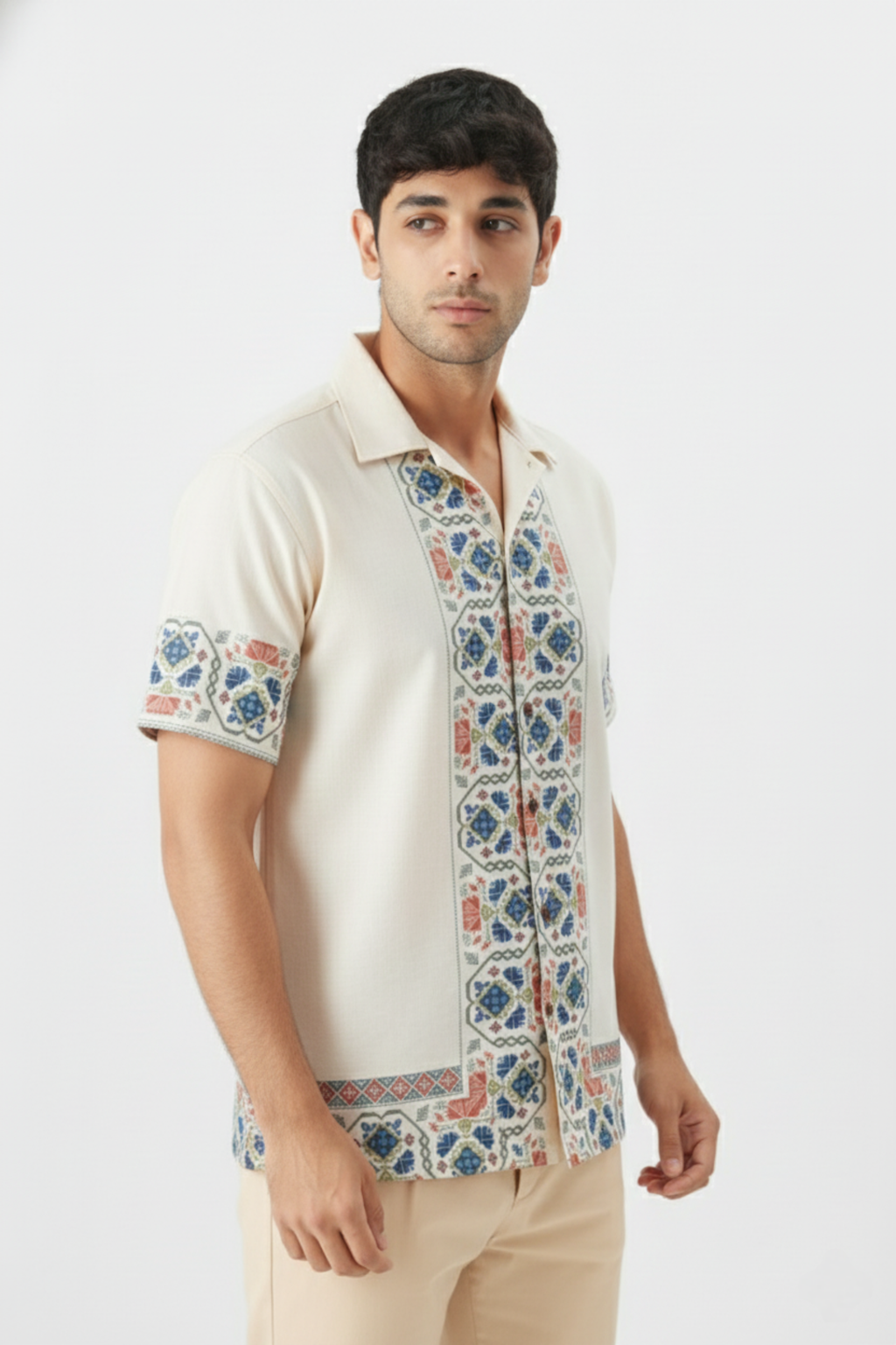 Light Beige Egyptian Shirt