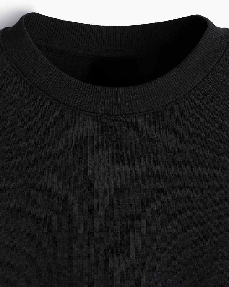 Black Unisex Sweatshirt