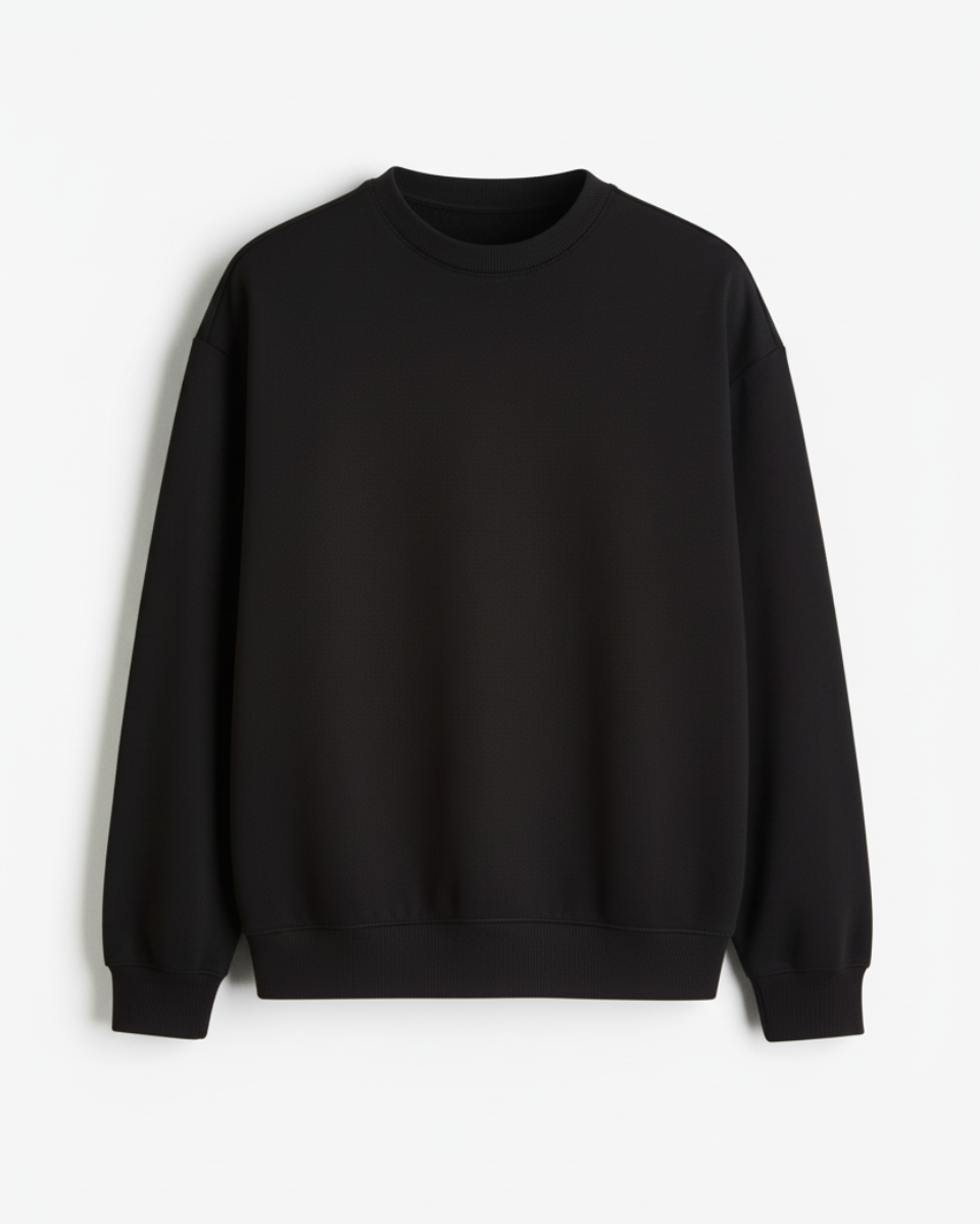 Black Unisex Sweatshirt