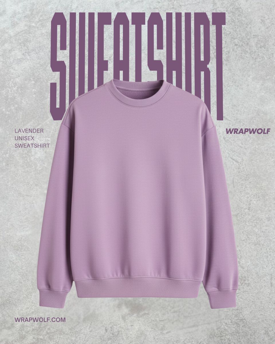 Lavender Unisex Sweatshirt