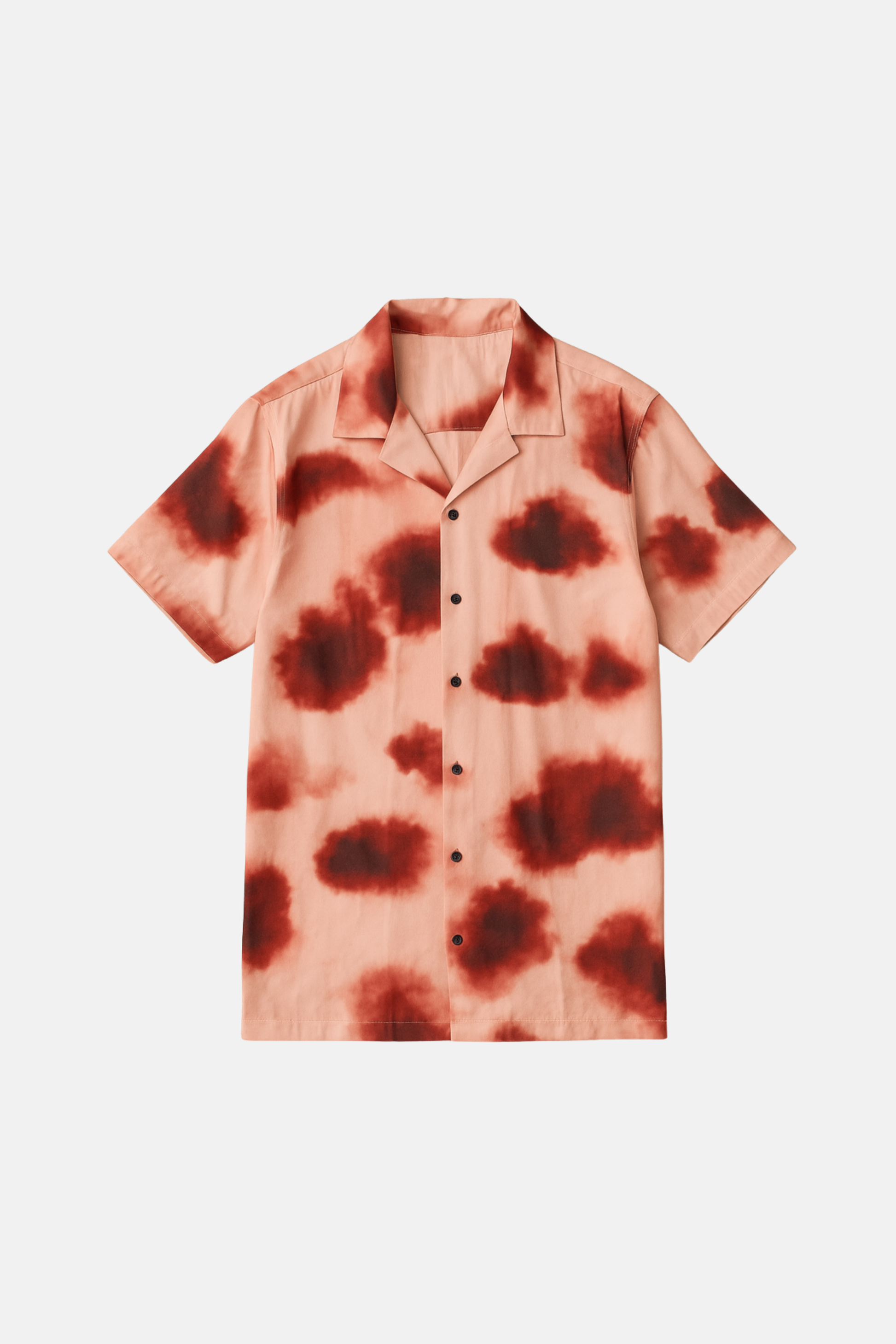 Reddish Tan Watermark Print Shirt