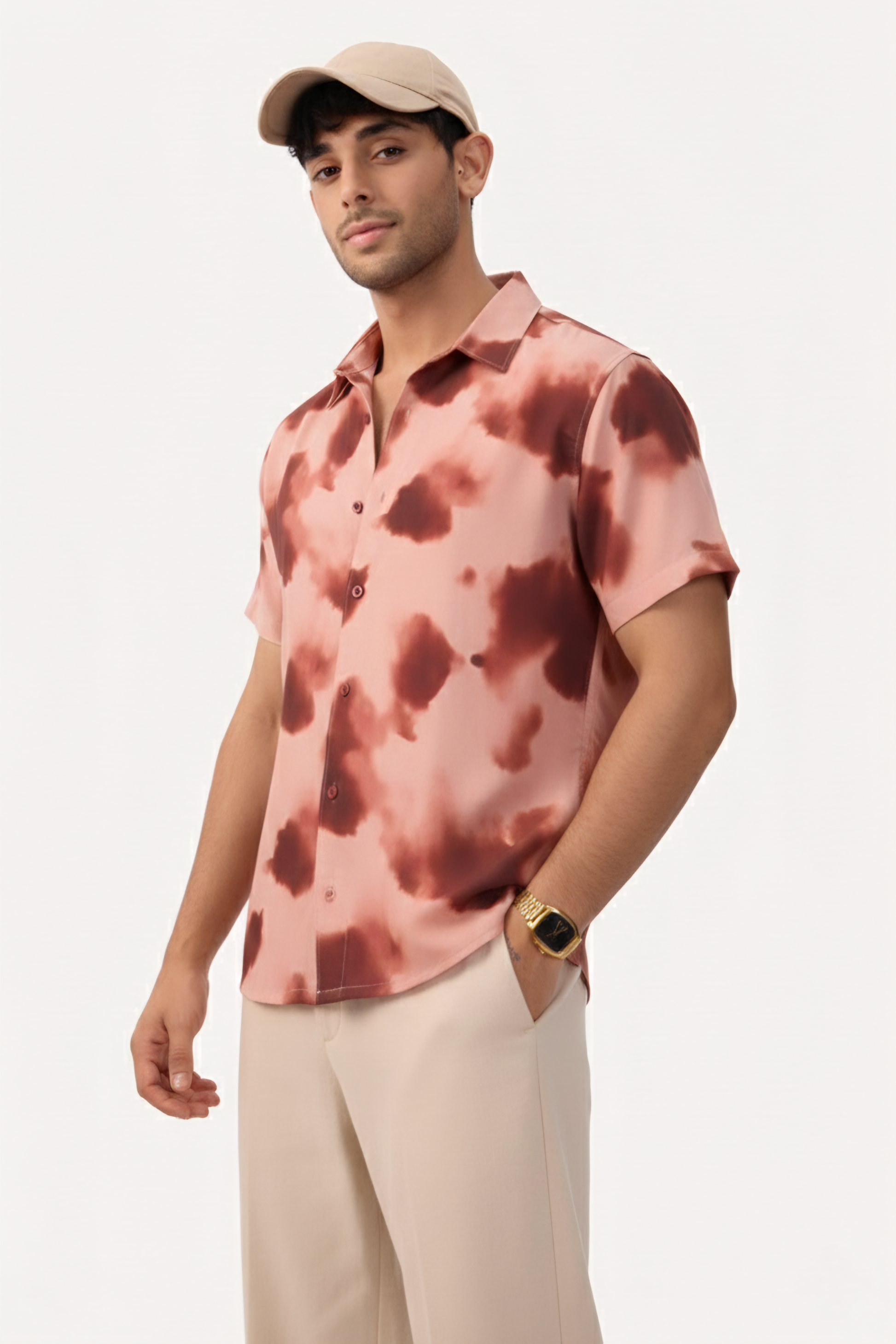 Reddish Tan Watermark Shirt