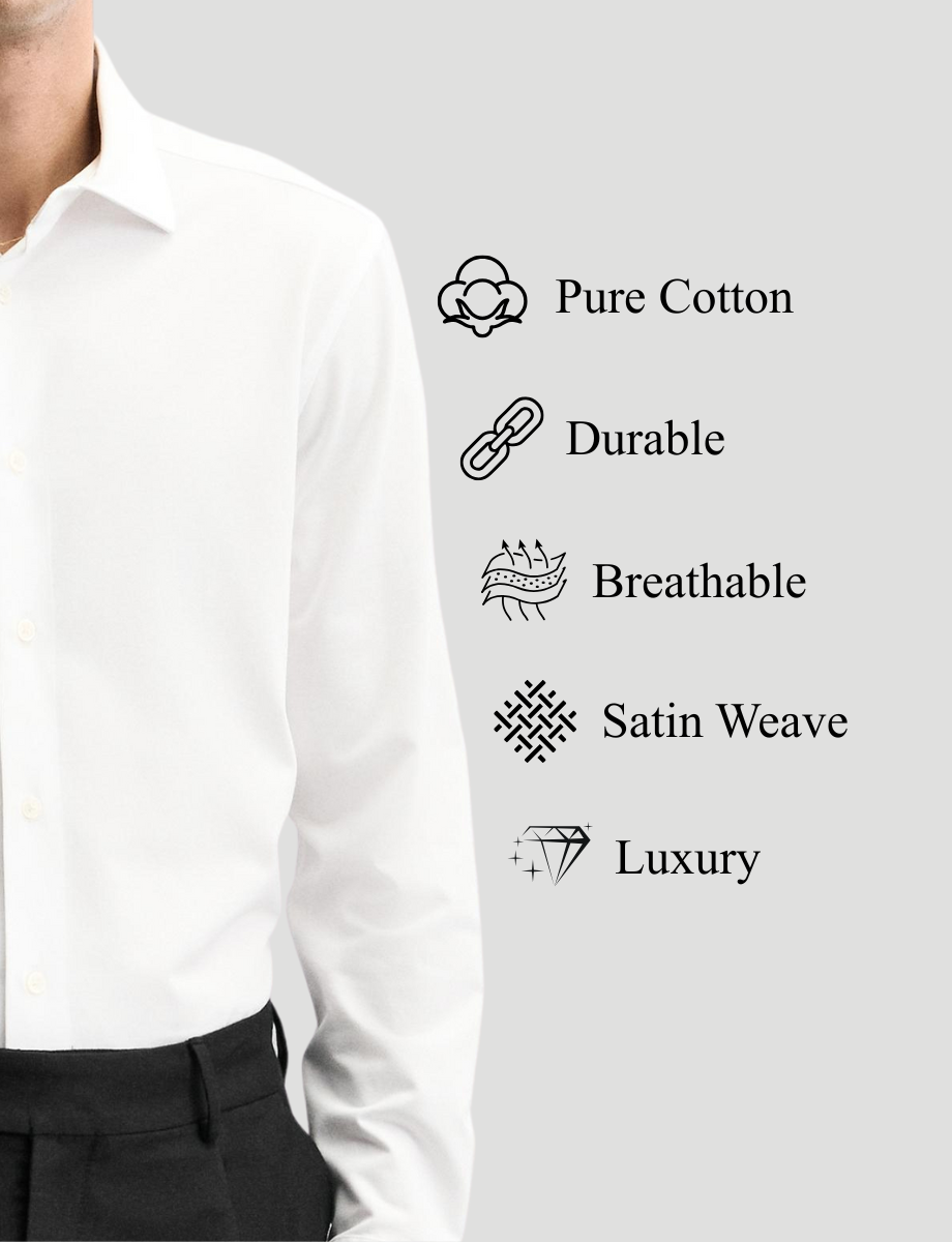 Pure Ivory White Shirt