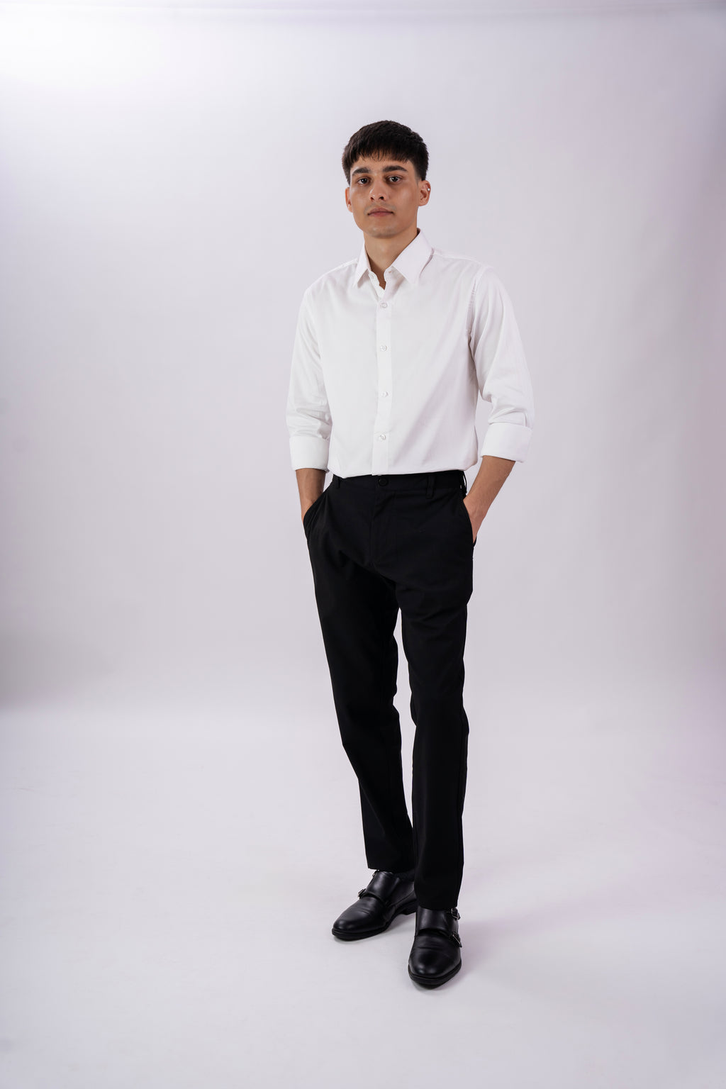 Pure Ivory White Luxury Satin Shirt