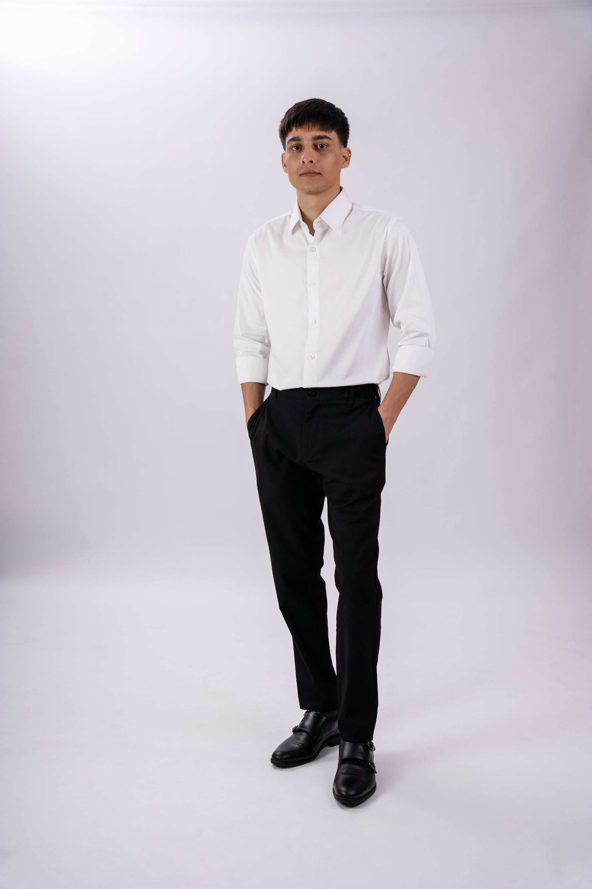 Pure Ivory White Luxury Satin Shirt