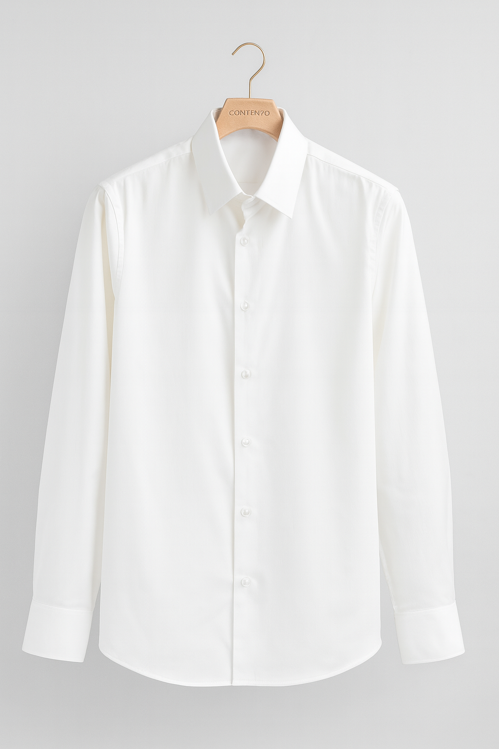 Pure Ivory White Luxury Satin Shirt