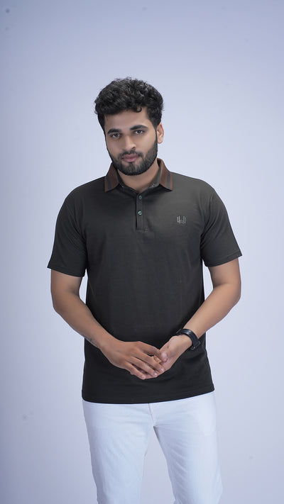 Imperial Crest Polo - Sage-wood Olive