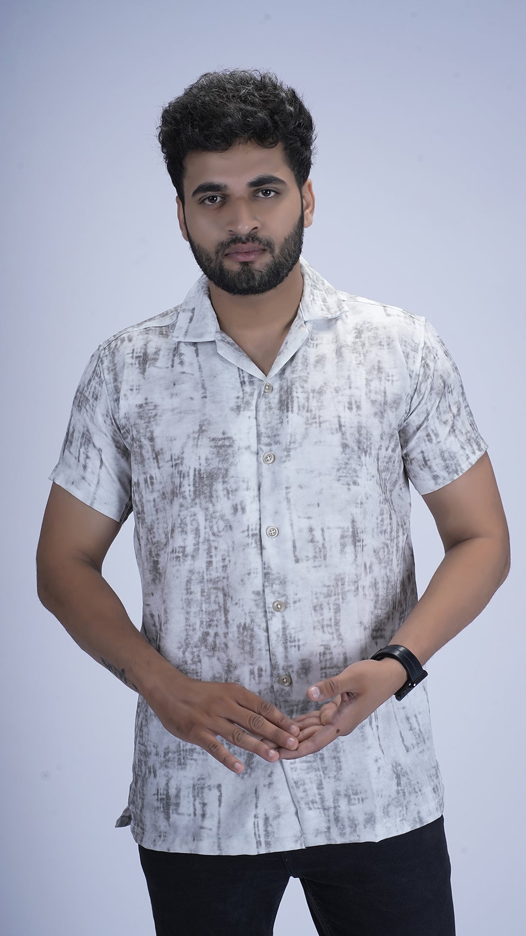 Alabaster White Premium Cotton Shirt