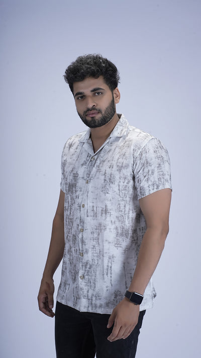 Alabaster White Premium Cotton Shirt
