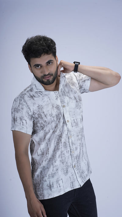 Alabaster White Premium Cotton Shirt