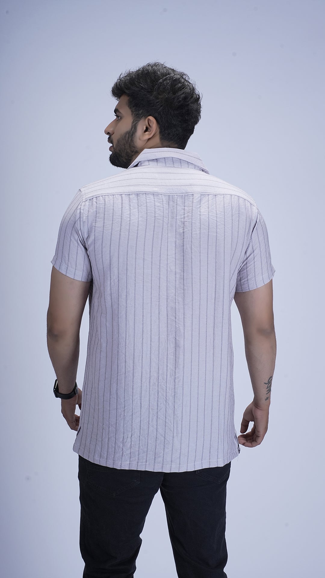 Velvet Bloom Premium Cotton Blend Shirt
