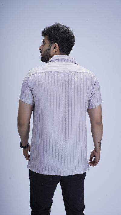 Velvet Bloom Premium Cotton Blend Shirt