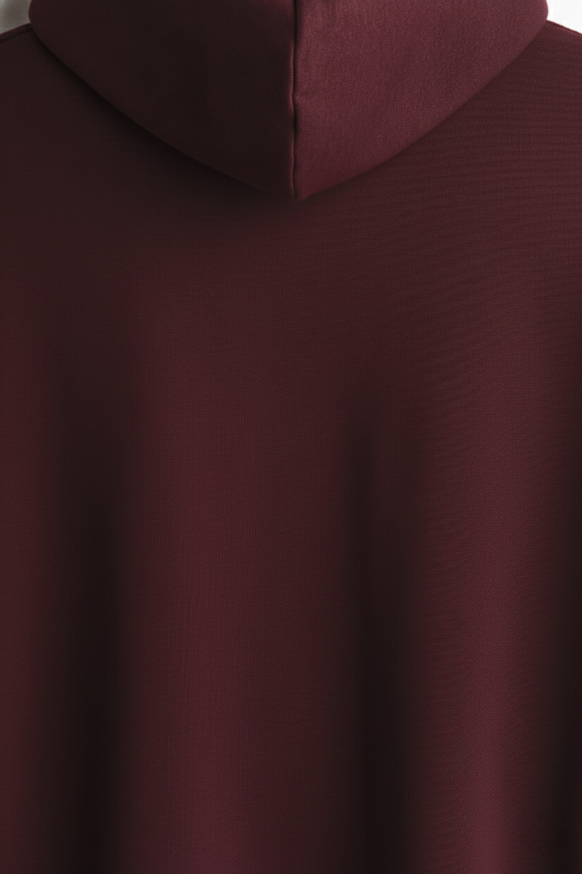 Maroon Unisex Hoodie