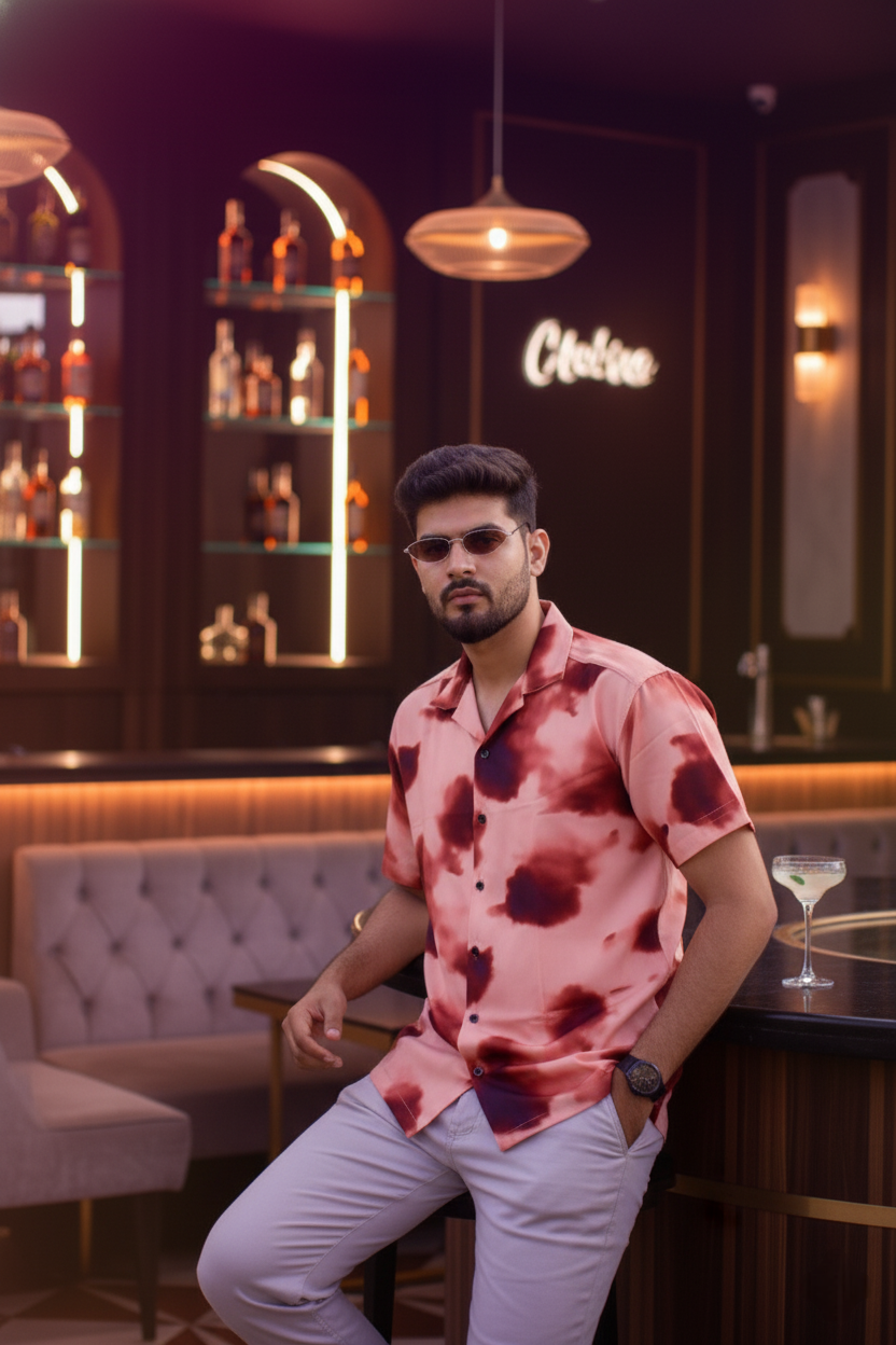 Reddish Tan Watermark Shirt