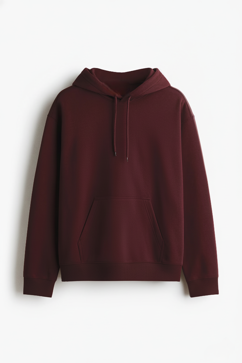 Maroon Unisex Hoodie