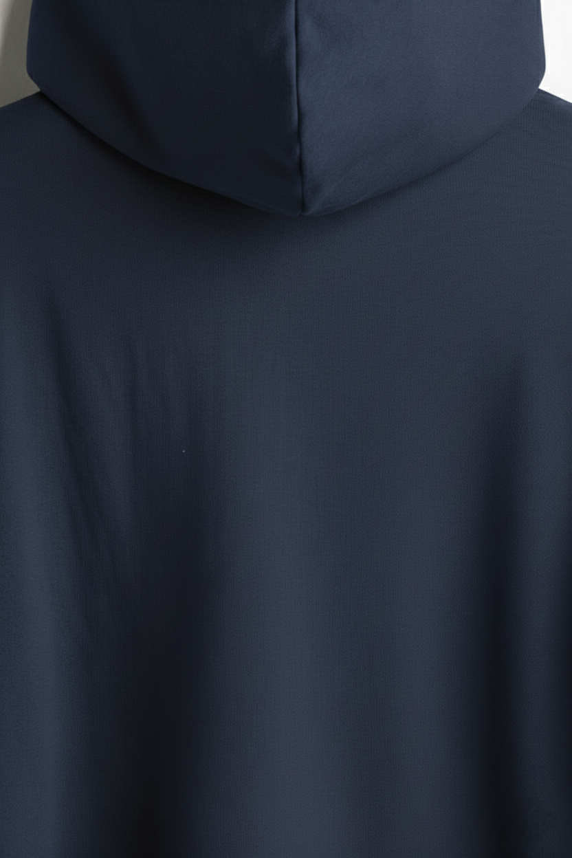 Navy Blue Unisex Hoodie