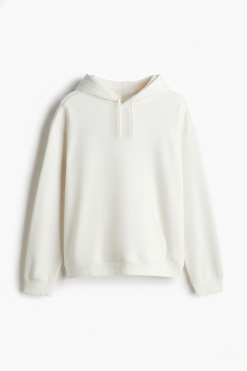White Unisex Hoodie