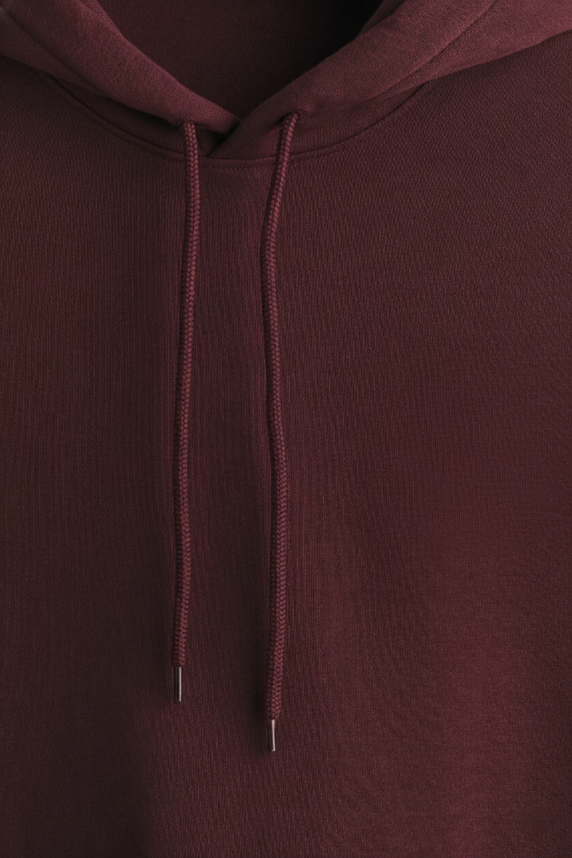 Maroon Unisex Hoodie