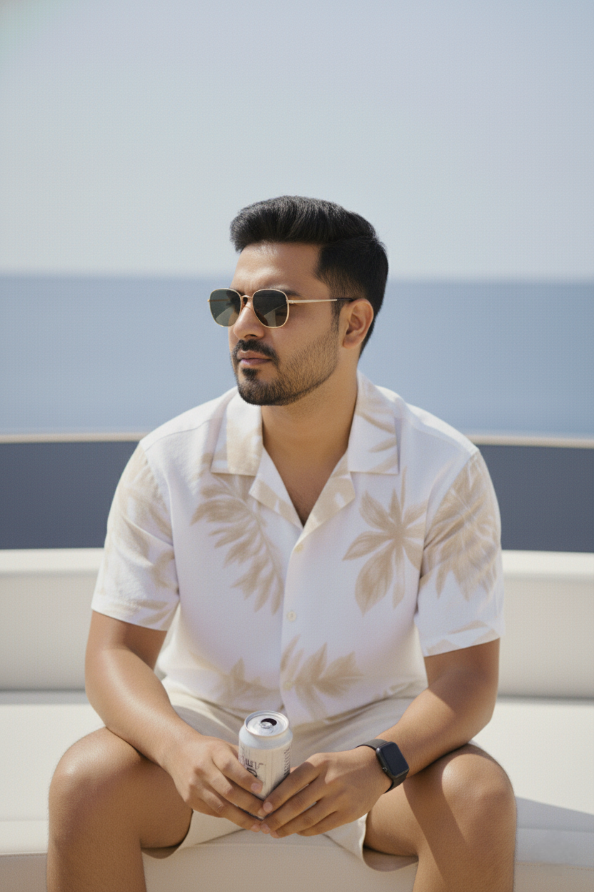 Sandstone Botanical Shirt