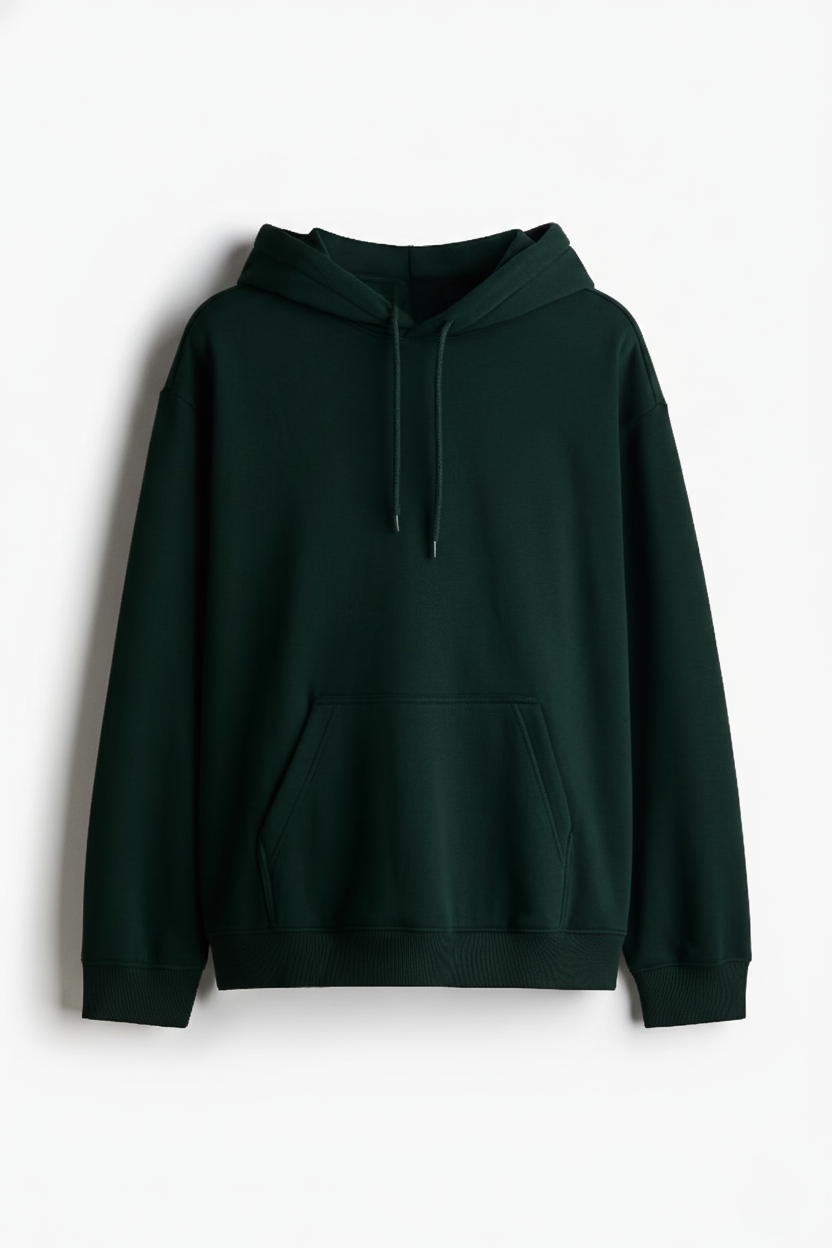 Bottle Green Unisex Hoodie