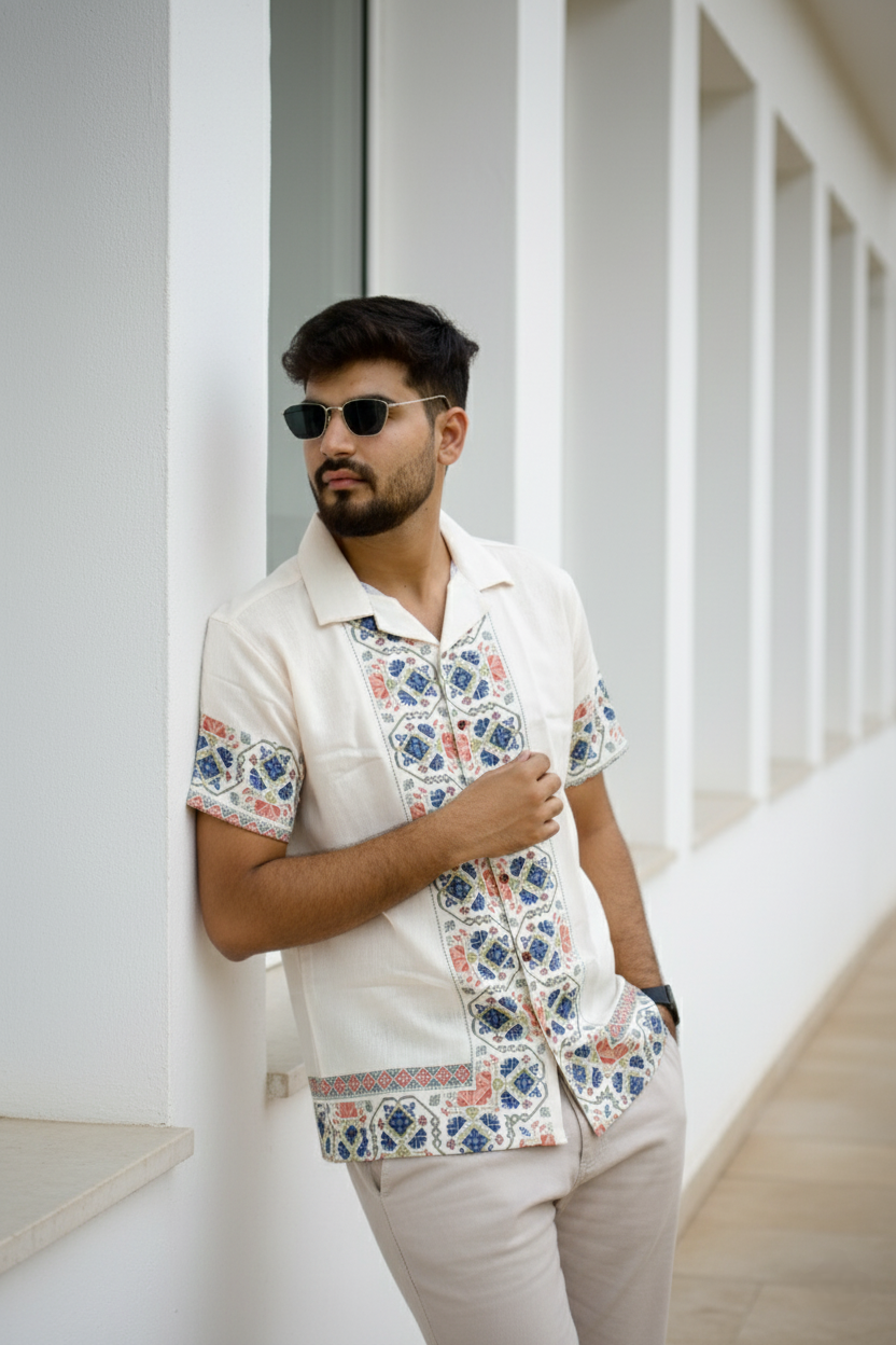 Light Beige Egyptian Shirt