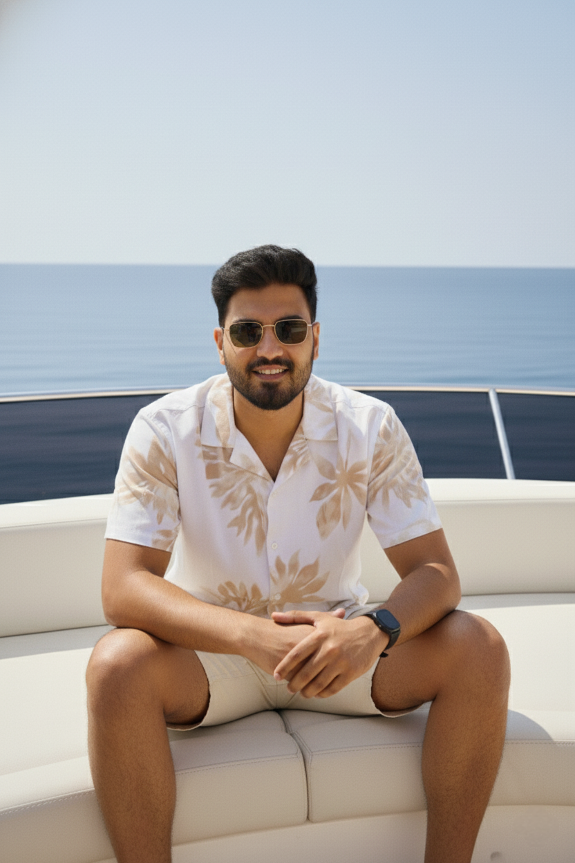 Sandstone Botanical Shirt