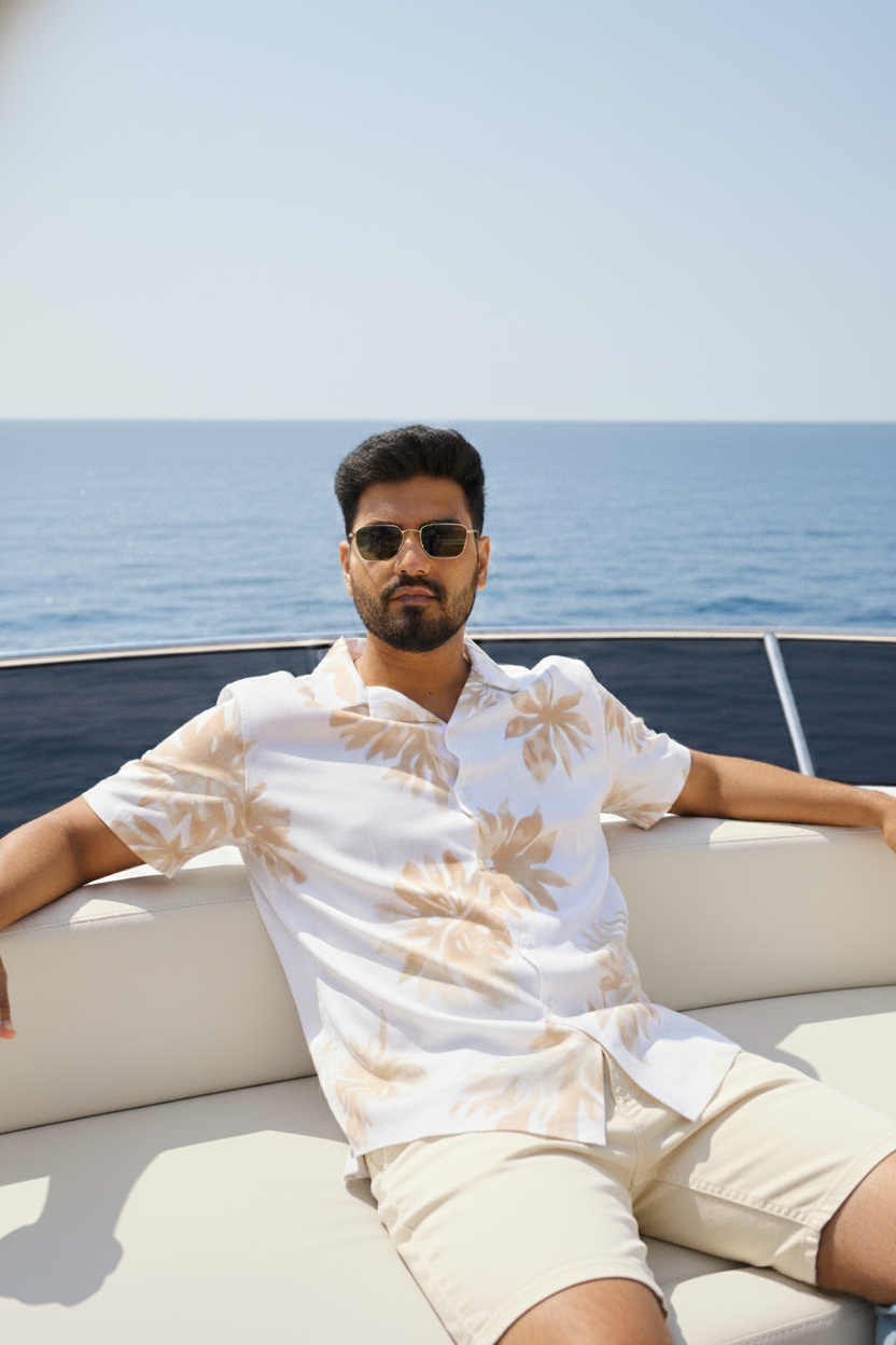 Sandstone Botanical Shirt