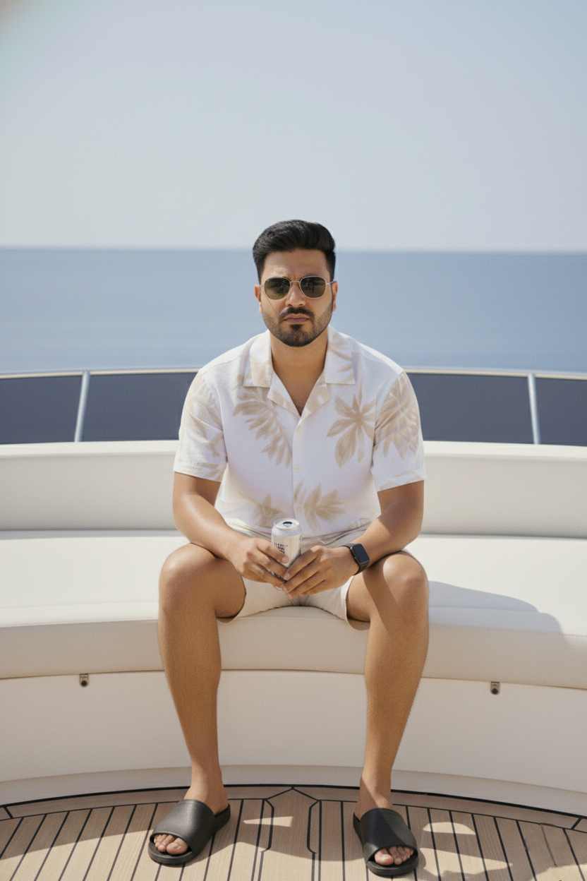 Sandstone Botanical Shirt