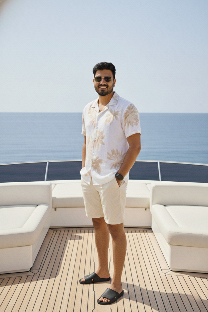 Sandstone Botanical Shirt