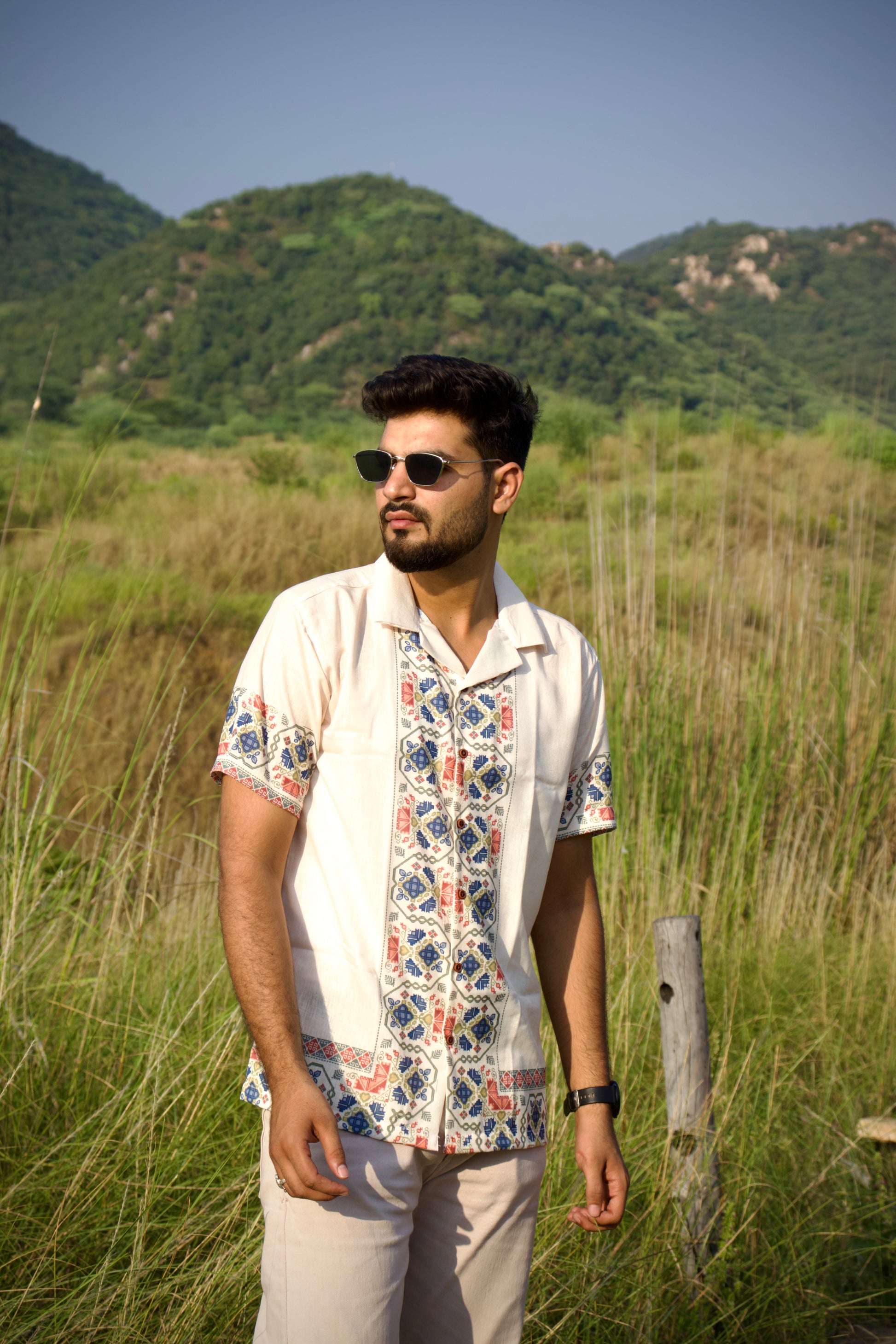 Light Beige Egyptian Shirt