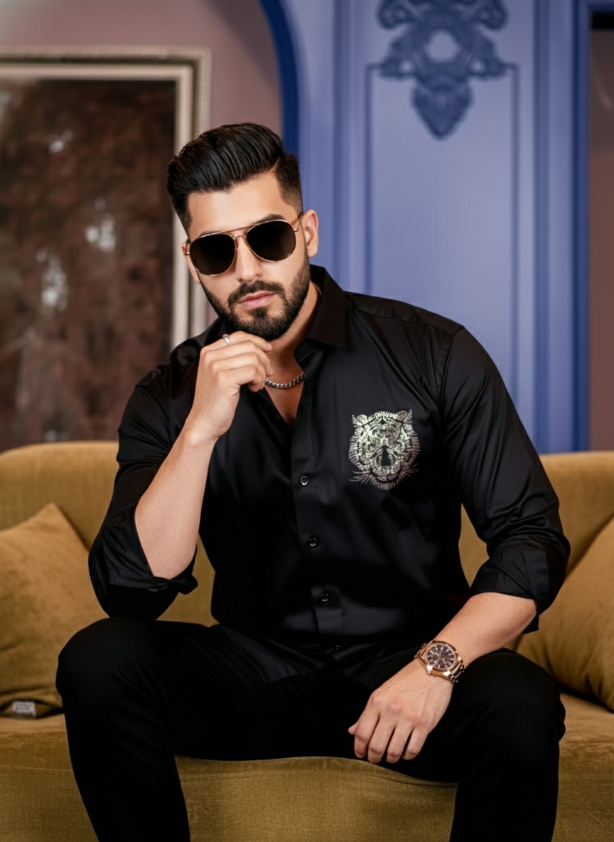 Midnight Tiger Shirt